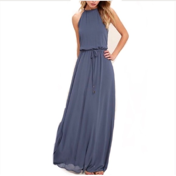 Dresses & Skirts - Spaghetti strap halter maxi dress XL